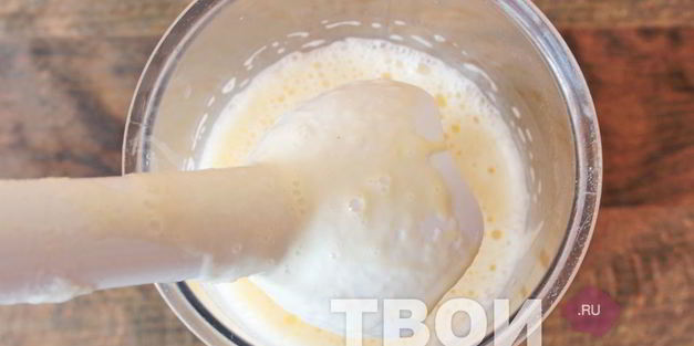 блины с зеленью