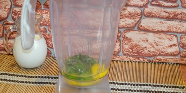 блины со шпинатом