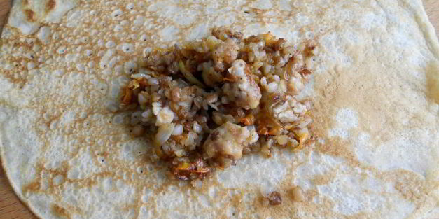 блины старорусские с гречневой кашей