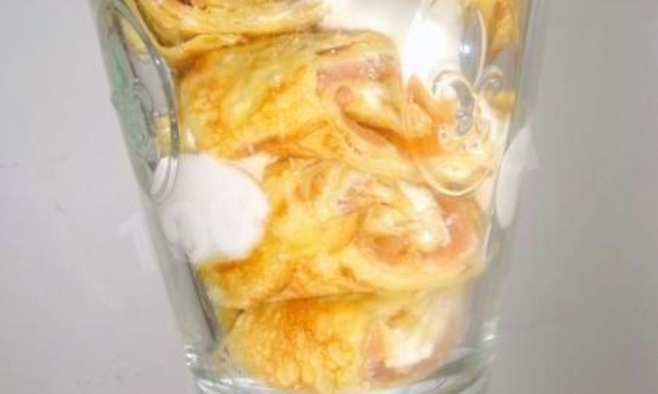 Рецепт блины в бокале