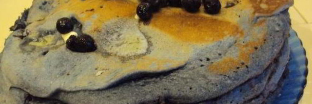 Черничные блины