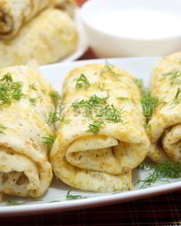 Ажурные блины