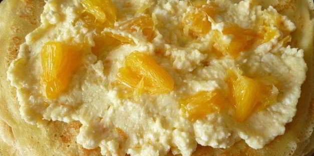 дважды апельсиновые блинчики