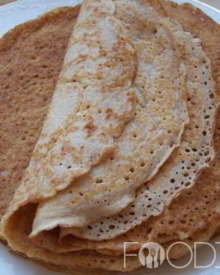 Гречневые блины на кефире