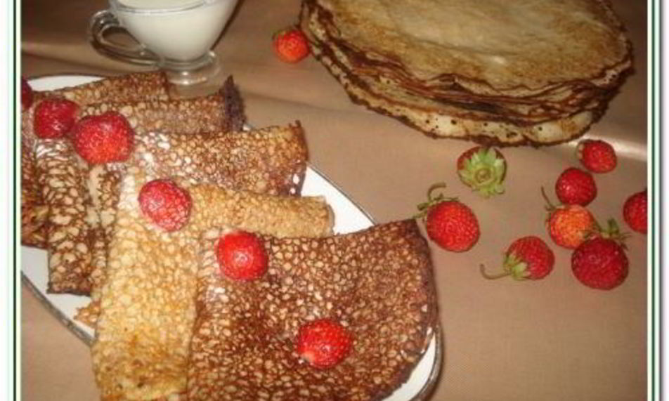 Рецепт гречневые блины