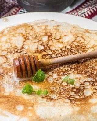 Кефирные блины