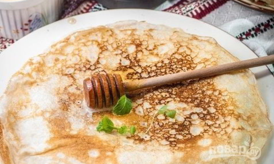 Рецепт кефирные блины