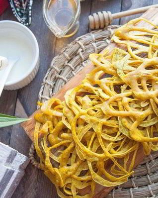 Малазийские кружевные блины Роти Джала