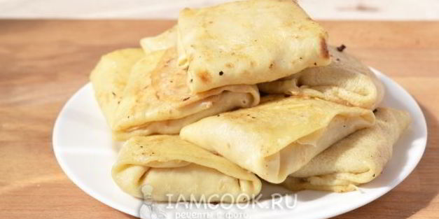 налистники с мясом