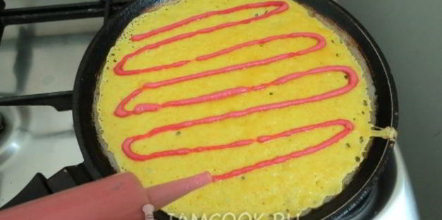 нежные блинчики с капустой