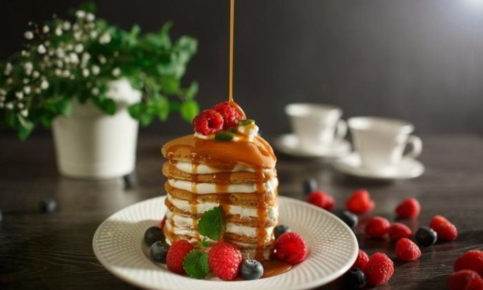 Рецепт нежные панкейки на ряженке