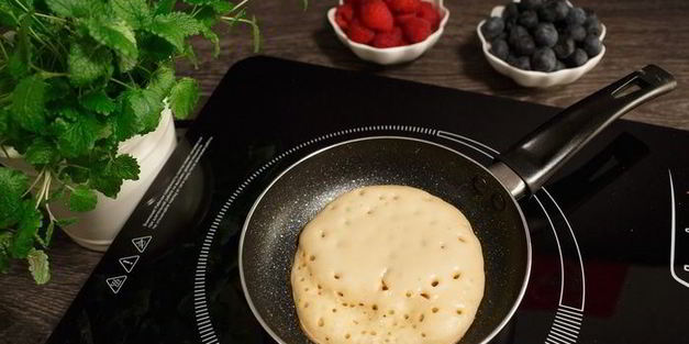 нежные панкейки на ряженке