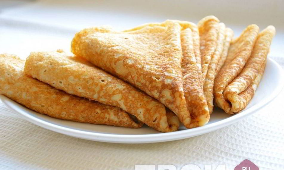 Рецепт низкокалорийные блинчики