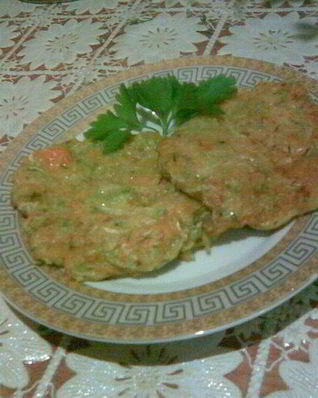 Овощные блинчики