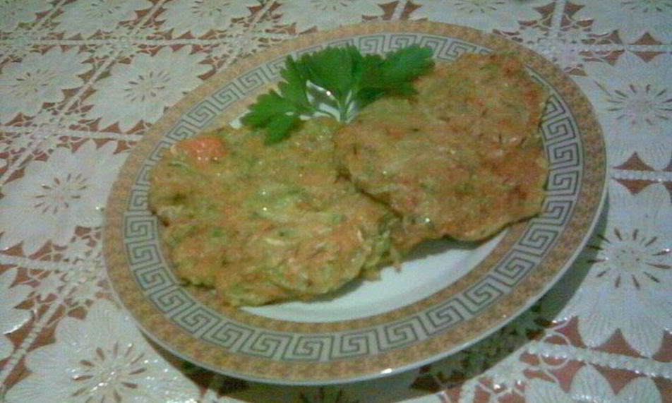 Рецепт овощные блинчики