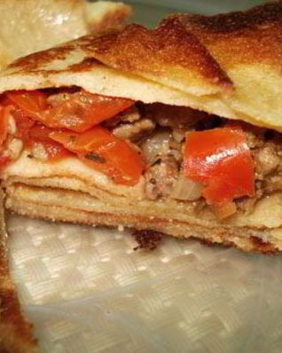 Овсяные блинчики фаршированные