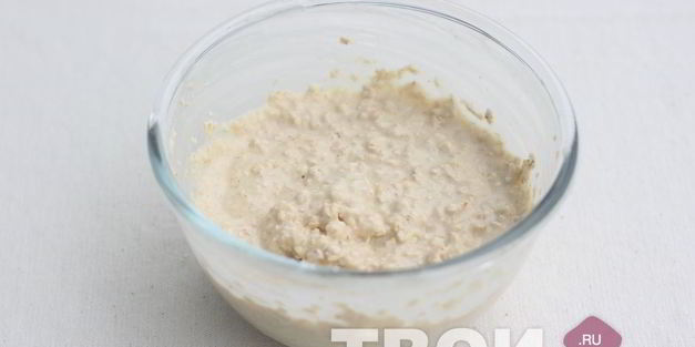 овсяные блины с яйцом и луком