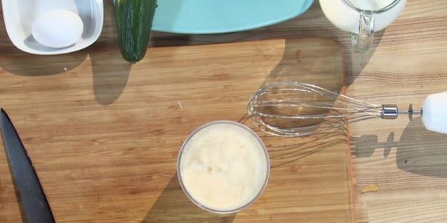 панкейк с бананово-творожной начинкой