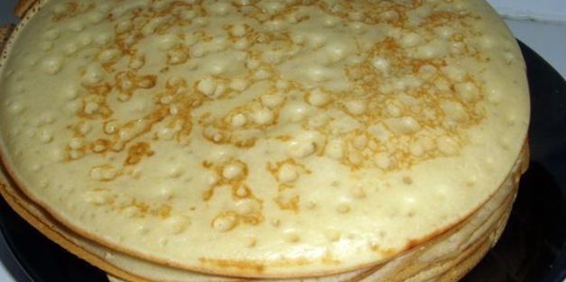 панкейки на завтрак