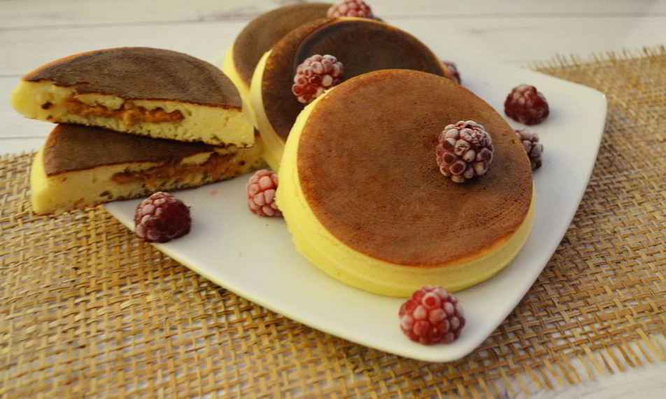 Рецепт панкейки с арахисовой пастой