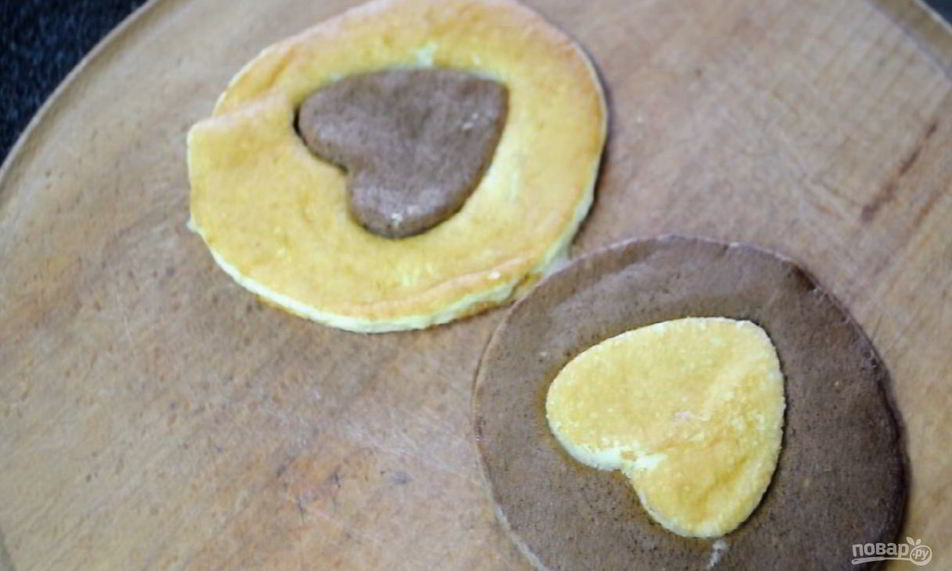 Рецепт панкейки-сердечки ко дню всех влюбленных