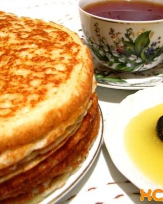 Пшенные блины