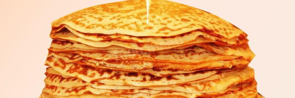 Пышные блины на молочной сыворотке