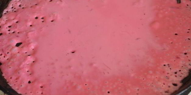 разноцветные блинчики