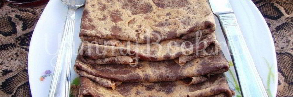 Шоколадные блины