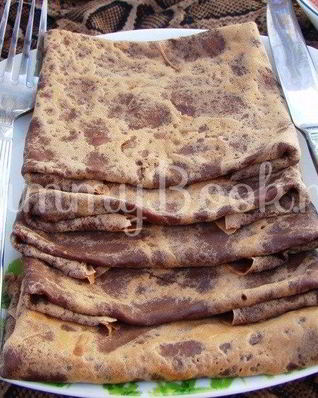 Шоколадные блины