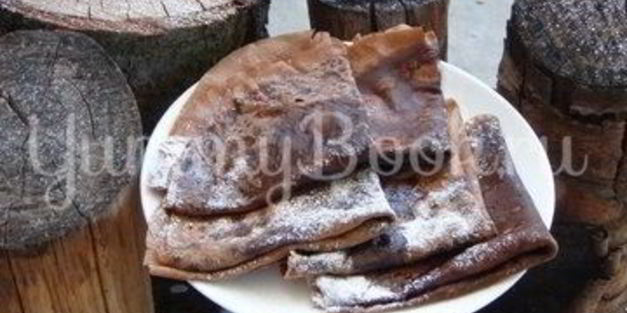 шоколадные блины