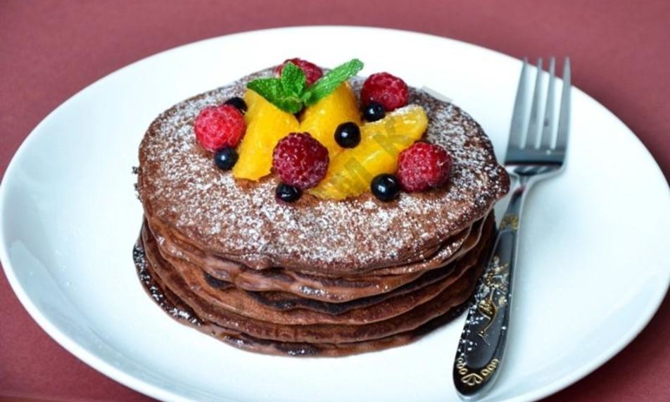 Рецепт шоколадные панкейки
