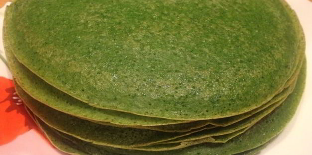 шпинатные блинчики