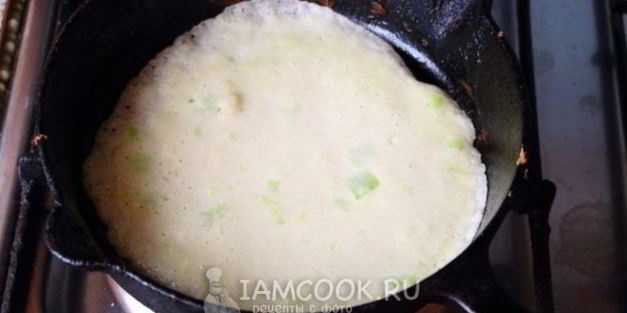 сладкие кабачковые блинчики