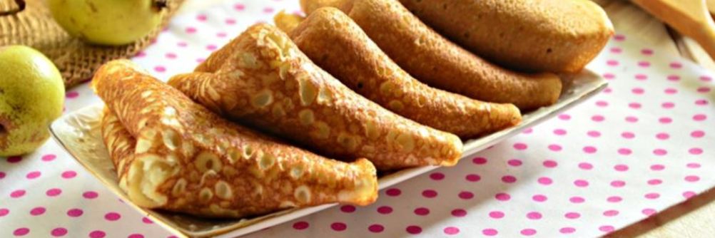 Сытные блинчики на кефире