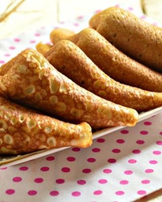 Сытные блинчики на кефире