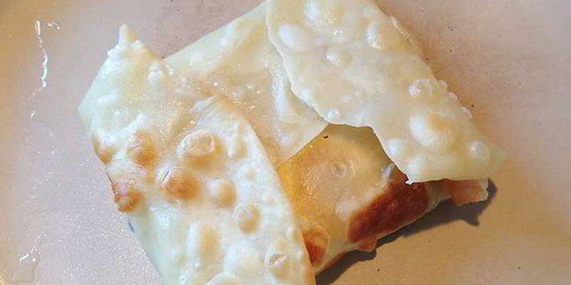 тайские блинчики роти с бананом