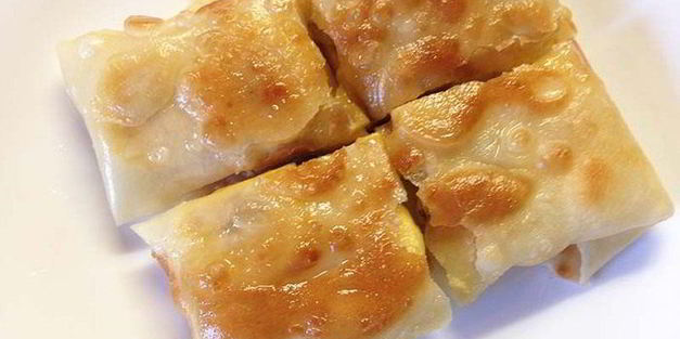 тайские блинчики роти с бананом