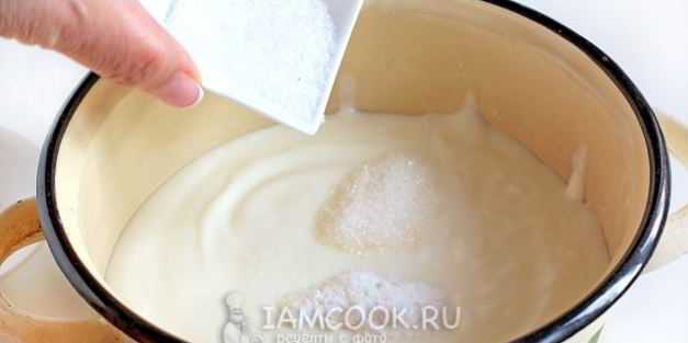 толстые блины на простокваше