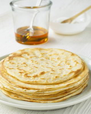 Тонкие блины на сыворотке