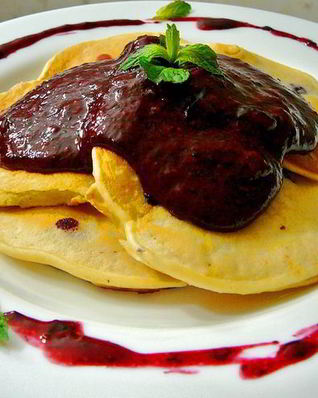 Творожные панкейки