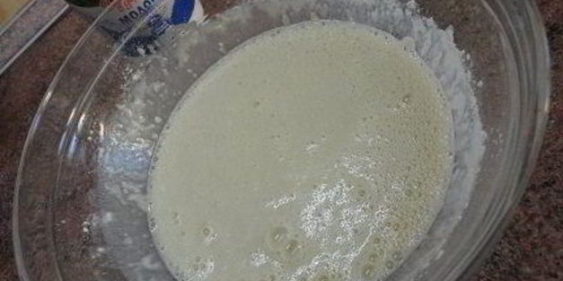 ванильные блинчики с шоколадной начинкой