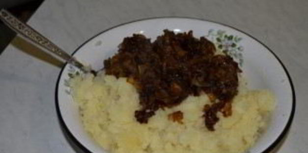 вегетарианские блинчики с картофельной начинкой