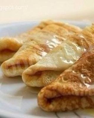 Заварные блины на молоке простые