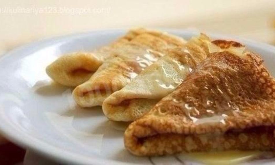 Рецепт заварные блины на молоке простые