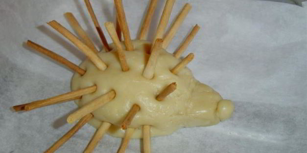 булочки ежики для детей