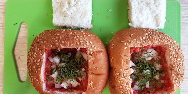 булочки фаршированные