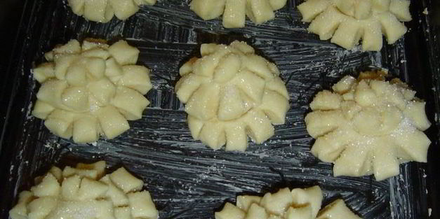 булочки хризантемы