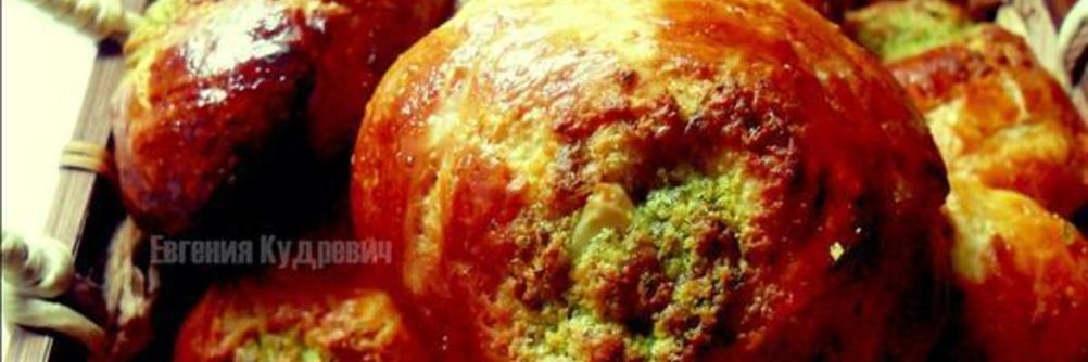 Булочки с чесноком