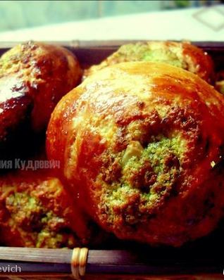 Булочки с чесноком